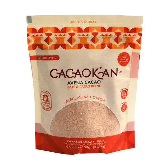 Avena, Cacao y Canela, 100 g