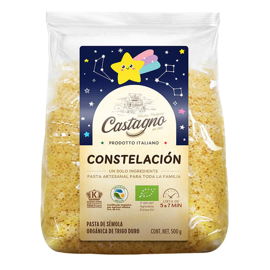 Pasta Constelación, Sémola Orgánica, 500 g