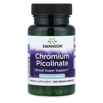 Picolinato de Cromo, 100 caps
