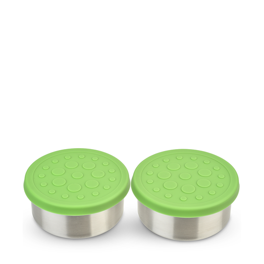 Recipiente para Aderezos, Verde, 75 ml - 2 pzas