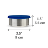 Recipiente para Aderezos, Azul, 140 ml - 2 pzas