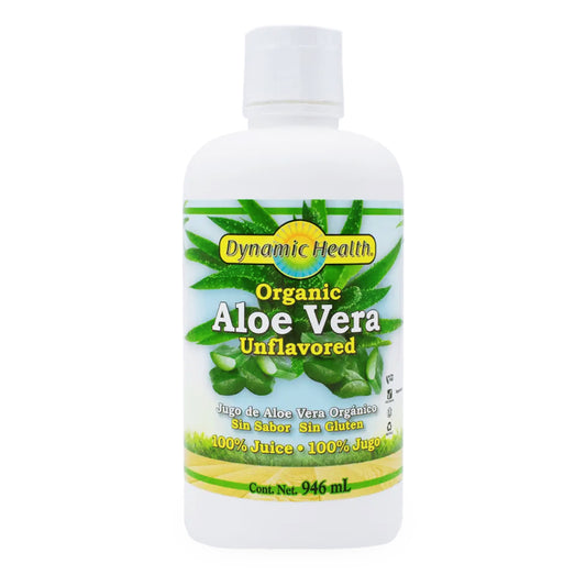 Dynamic Health, Aloe Vera Orgánico, 946 ml