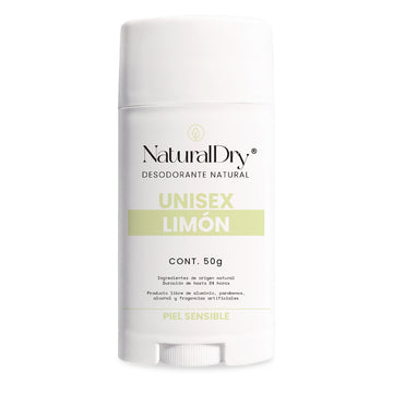 Desodorante,  Unisex, Piel Sensible, Limón, 50 g