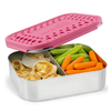 Recipiente para Alimentos, Medium Duo, Rosa, 600 ml