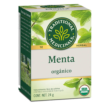 Té Orgánico, Menta, 16 bolsitas