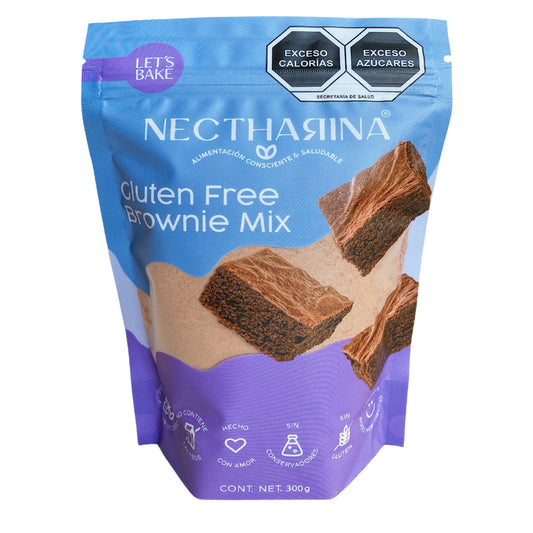 Nectharina, Gluten Free Brownie Mix, 300 g