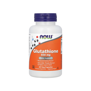 Now, Glutatión, 500 mg, 60 caps