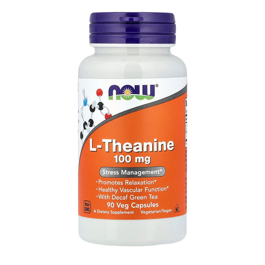 L-Teanina, 100 mg, 90 caps