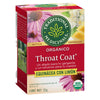 Té Orgánico, Throat Coat, Equinácea con Limón, 16 bolsitas