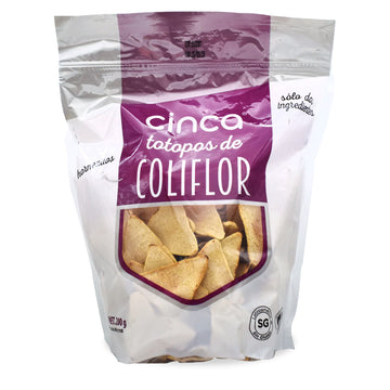 Cincalimentos, Totopos de Coliflor, 200 g