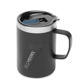 Taza de Acero Inoxidable, Transit, Black Shadow