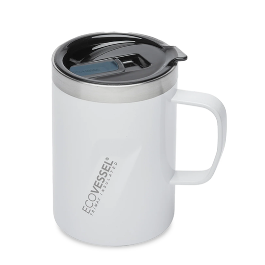 Taza de Acero Inoxidable, Transit, White Pearl