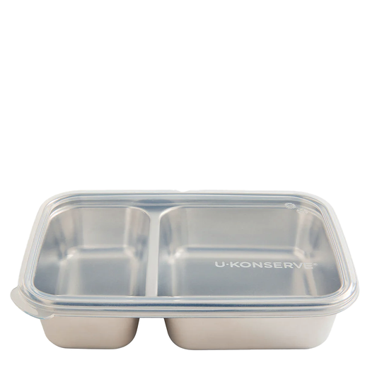 Recipiente para Alimentos, Divided-Rectangle, 828 ml