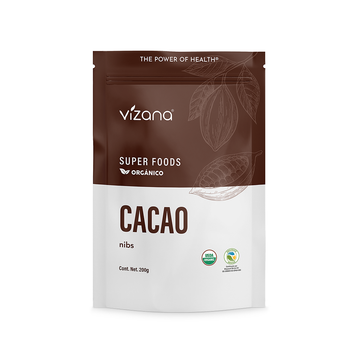 Cacao Nibs, Orgánico, 200 g
