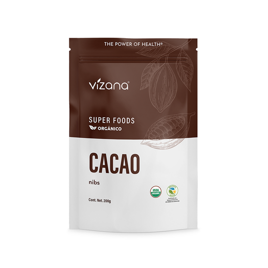 Cacao Nibs, Orgánico, 200 g