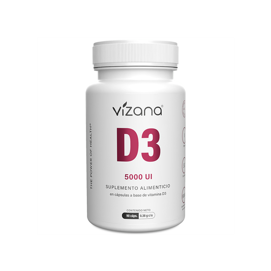 Vitamina D3 (5000 UI), 90 caps