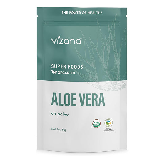 Aloe Vera, Orgánico, 100 g