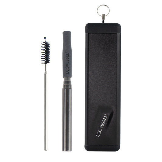 Quick Straw, Popote Plegable, Black Shadow, 1 pza