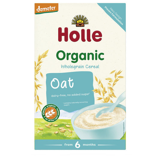 Holle, Cereal Orgánico para Bebé, Avena, 250 g