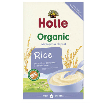 Holle, Cereal Orgánico para Bebé, Arroz, 250 g