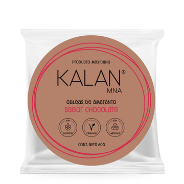 Kalan, Oblea Amaranto, Chocolate, 58 g