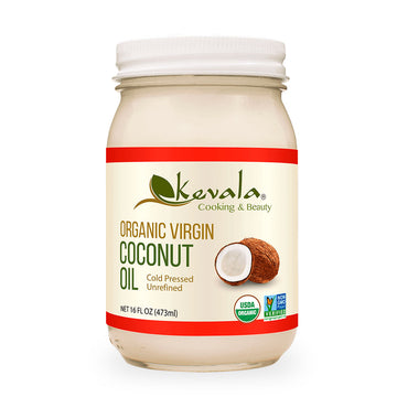 Kevala, Aceite de Coco Extra Virgen, Orgánico 473 ml