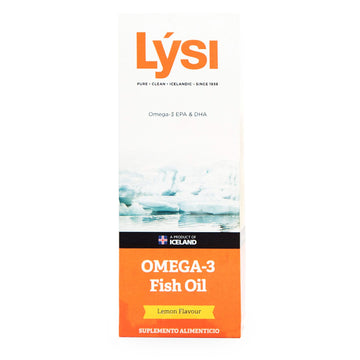 Omega 3,  Aceite de Pescado, Limón, 240 ml