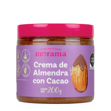 Crema de Almendra con Cacao, 200 g
