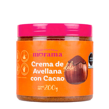 Morama, Crema de Avellana con Cacao, 200 g