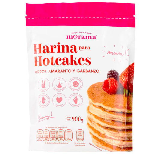 Morama, Harina para Hotcakes, 400 g