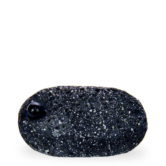 Perla Negra, Piedra Volcanica, 1 pza