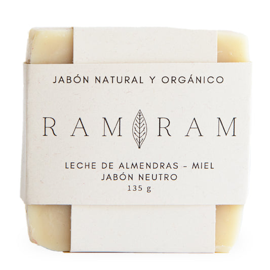Ram Ram, Jabón, Neutro, 135 g