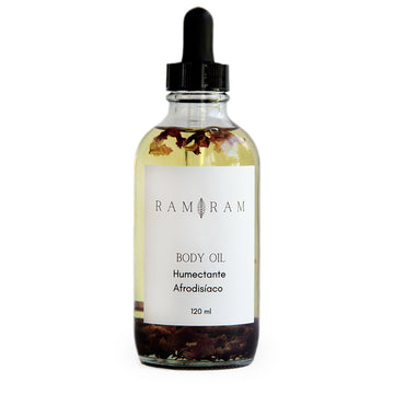 Ram Ram, Suero Corporal, Humectante - Afrodisíaco, 120 ml