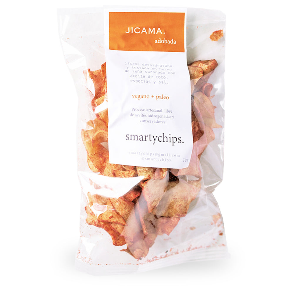 Chips de Jícama Deshidratada, Adobada Casa Cultiva