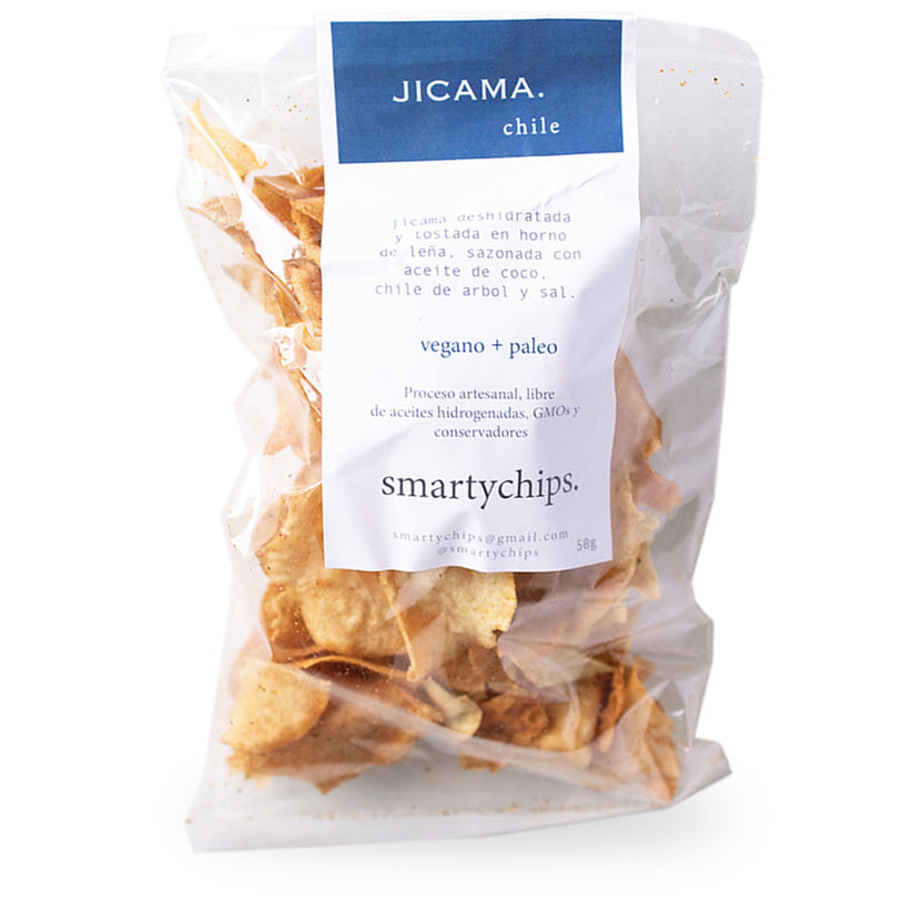 Chips de Jícama Deshidratada, Chile Casa Cultiva