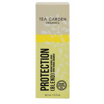 Tea Garden, Spray Herbal Orgánico, Protección, 65 ml