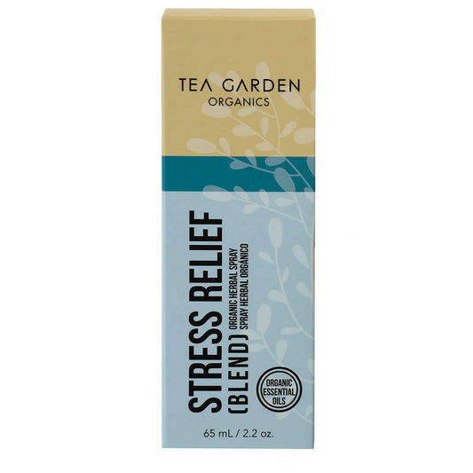 Tea Garden, Spray Herbal Orgánico, Stress Relief, 65 ml