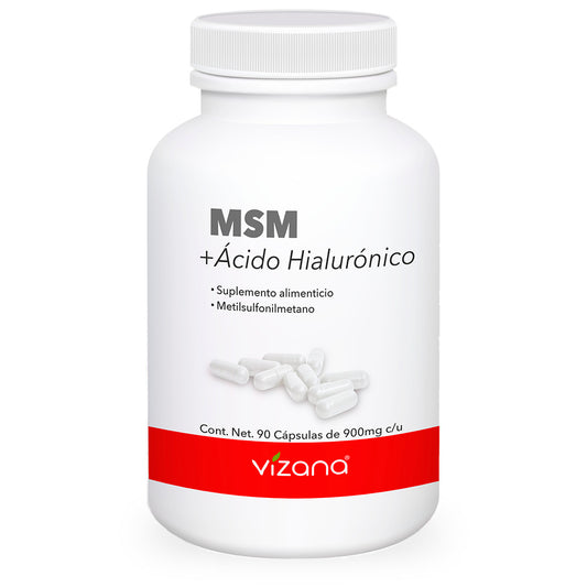 MSM + Ácido hialurónico, 90 cap